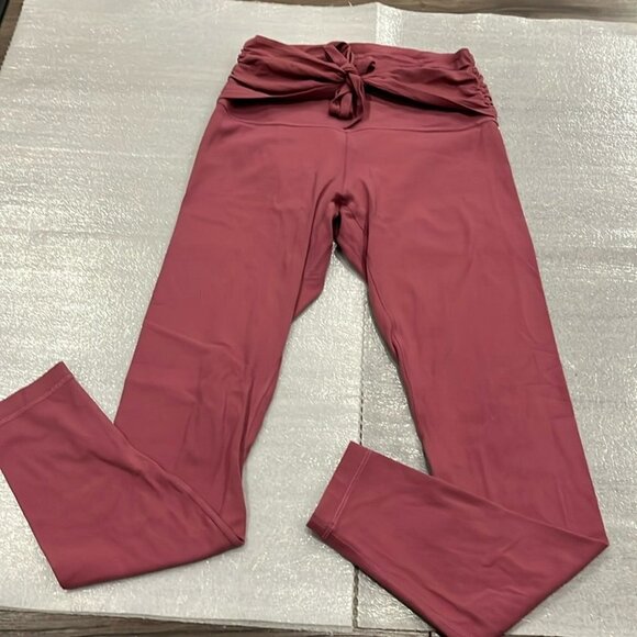 [Sz8L27”]Lululemon  Blush Pink Align Wrap Waist Tights - Picture 2 of 7